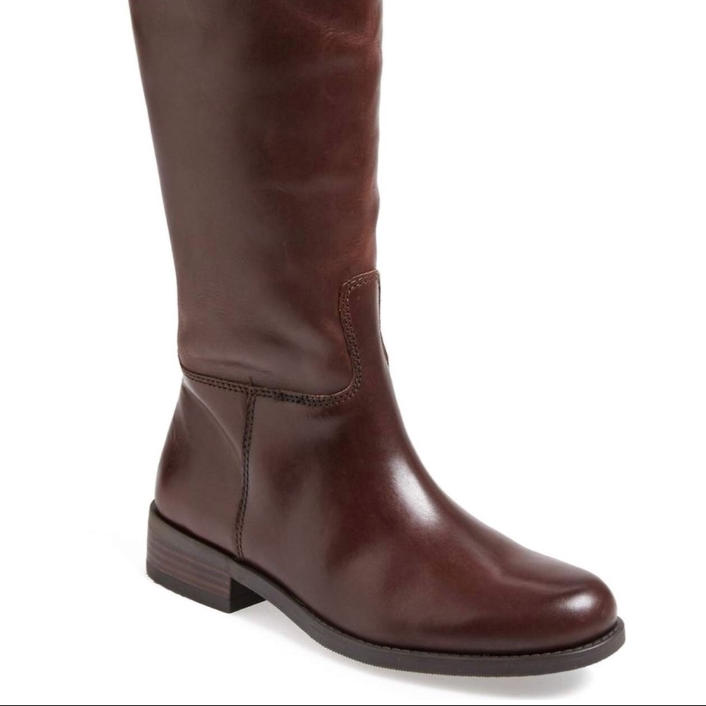 Wine colored Riding Boots